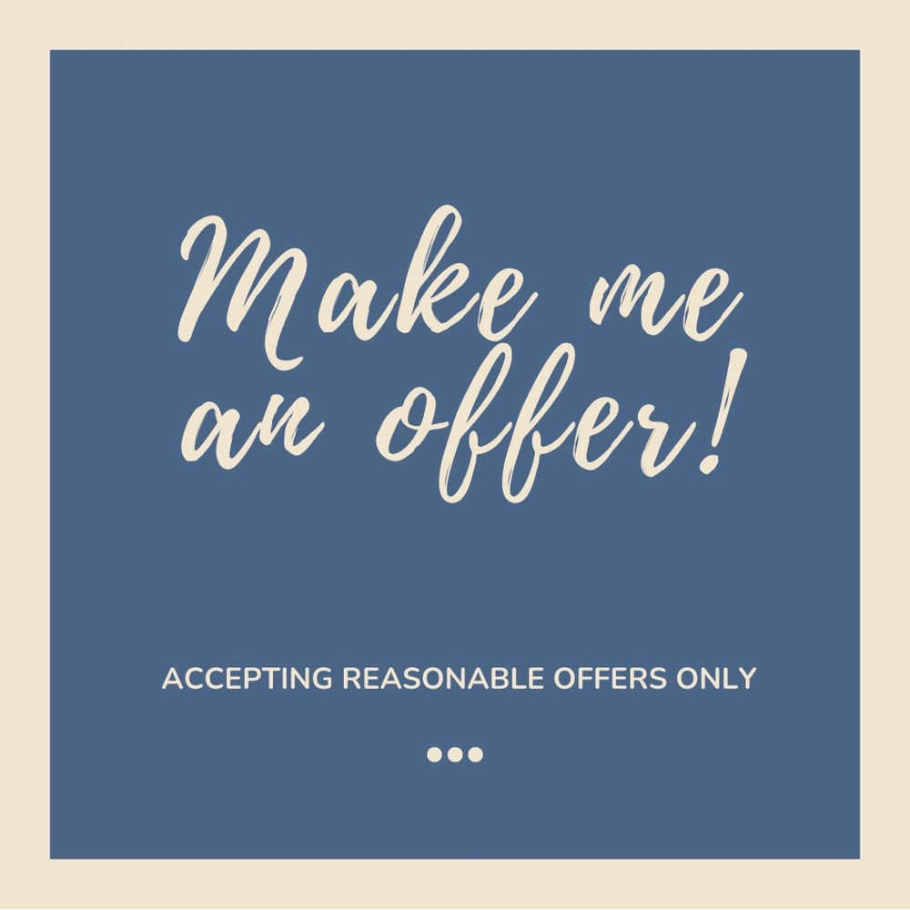 MAKE ME AN OFFER!